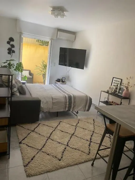 Bas De Villa A 15 Min De Nice Avec Piscine Carros France